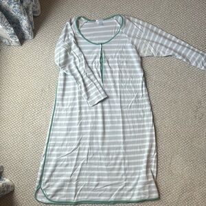 LAKE maternity long sleeve nightgown